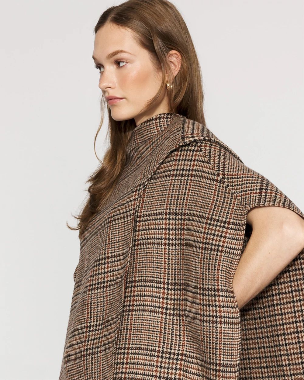 Plaid Wrap Coat | White House Black Market